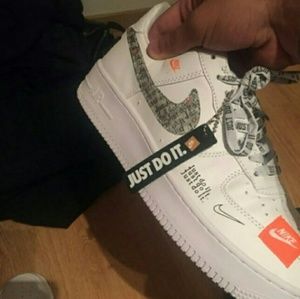 air force 1 custom just do it